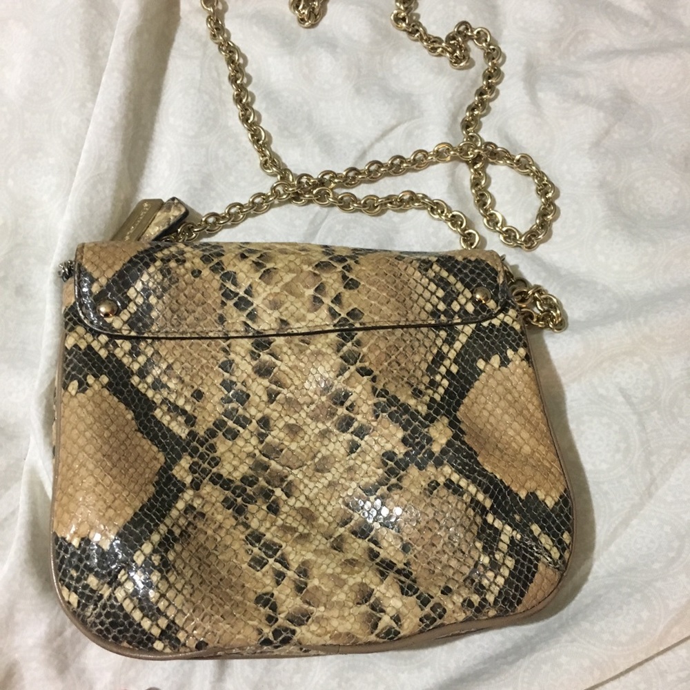 { Coach } Kristin Python Embossed Crossbody - image 5